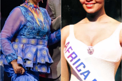 Cynthia Shange, the first black model to represent South Africa in Miss World