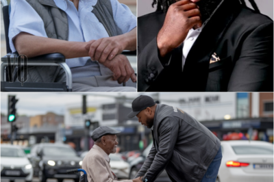 Helping Disabled Old Man in Wheelchair – Big Zulu Amazed After Old Man Does This